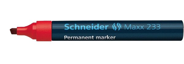 Marqueur permanent Maxx 233 rouge SCHNEIDER