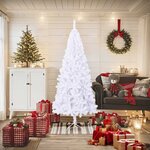 vidaXL Arbre de Noël artificiel avec support 180 cm 620 branches