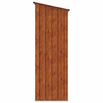 vidaXL Cabanons de jardin Marron 140 5 x 74 x 200 cm Métал