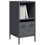 vidaXL Buffet anthracite 35x39x73 5 cm acier laminé à froid