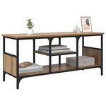 vidaXL Meuble TV Chêne artisanal 100 x 35 x 45 cm