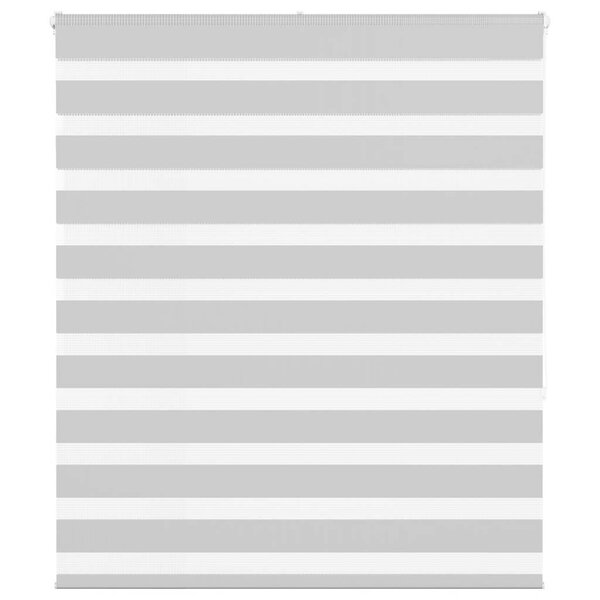 vidaXL Store zèbre gris clair largeur du tissu 115 9 cm polyester