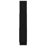 Meuble mural vidaXL Chêne noir 78x15x92 cm en bois reconstitué