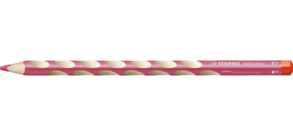 1 crayon de couleur EASYcolors droitier rose STABILO