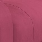 vidaXL Fauteuil inclinable rouge bordeaux velours