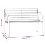vidaXL Banc de jardin pour enfants 81 cm bois de pin chinois