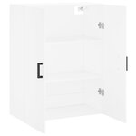 vidaXL Armoire murale blanc 69 5x34x90 cm