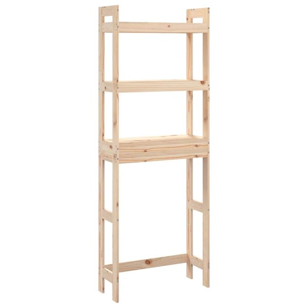 vidaXL Étagère de toilette 63x26x171 cm Bois de pin massif