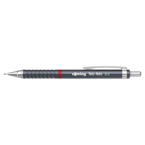Porte-mines Tikky Retro Mine 0 5 mm 2B Gris ROTRING