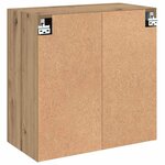 vidaXL Meuble mural chêne artisanal 60 x 31 x 60 cm Bois d'ingénierie