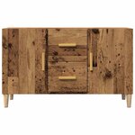 vidaXL Buffet vieux bois 100x36x60 cm bois d'ingénierie