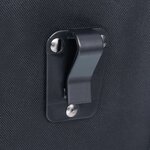 vidaXL Sac de vélo simple pour porte-bagages étanche 21 L Noir