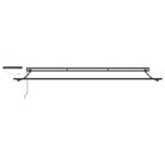 vidaXL Auvent rétractable électrique Jaune  Gris  Anthracite 4 5 × 3 m