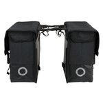 Willex sacoches de vélo 40 l noir mat et noir