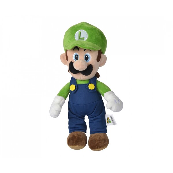 Simba Toys 109231011 - Super Mario Luigi Peluche 30cm