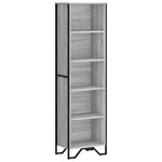 vidaXL Bibliothèque sonoma gris 50x31x169 cm bois d'ingénierie