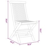 vidaXL Ensemble de salle à manger pour jardin 5 Pièces Marron