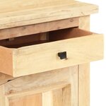 vidaXL Table de chevet 40 x 30 x 50 cm Bois de récupération massif