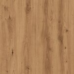 vidaXL Table d'appoint avec roues chêne artisanal bois d'ingénierie