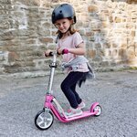 Hudora 14201 - Trottinette pour enfant Little BigWheel - Magenta