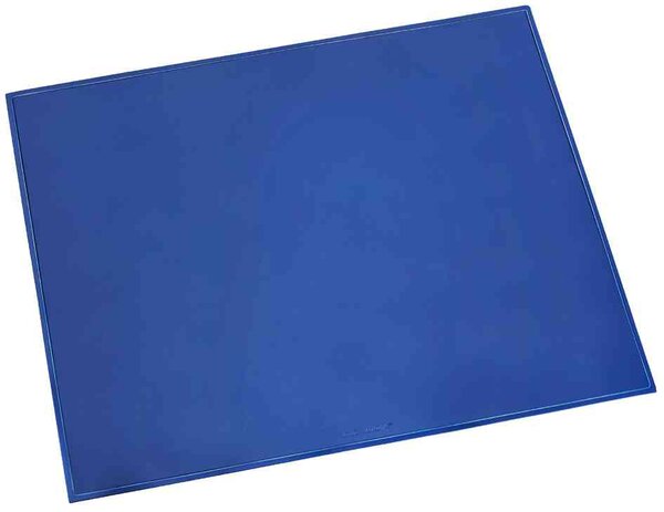Sous-main SYNTHOS 520 x 650 mm Dessous mousse Bleu LÄUFER