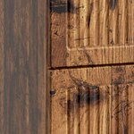 vidaXL Cabinet de chevet Bois ancien 62 x 34 5 x 47 5 cm