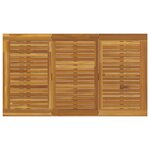 vidaXL Table de jardin pour repas Gris 140 x 80 x 75 cm