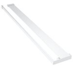 vidaXL Paroi de douche et étagère Chrome 100x195cm Verre ESG&Aluminium