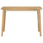 vidaXL Table à dîner 112x52x76 cm bois de manguier massif