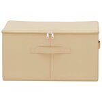vidaXL Boîte de rangement 24 pc Tissu intissé 50 x 30 x 25 cm 37 5 L