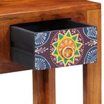 Table d'appoint vidaXL 40x30x36 cm en bois massif d'acacia