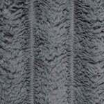 vidaXL Jeté Gris foncé 150 x 130 cm Toison