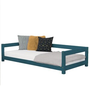 Lit enfant STUDY 120 x 180 vert pétrole