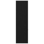 vidaXL cabinet apothicaire Chêne noir 40x41x144 5 cm Bois d'ingénierie