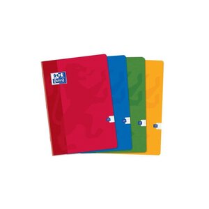 OXFORD Cahier Scolaire classique - Format A4 - Petits carreaux - 140 pages - 29,7 cm x 21 cm x 0,7 cm