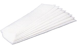 Lot de 10 Feutres d'effaçage pour brosse 638 64 MAUL
