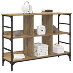 vidaXL Buffet Chêne artisanal 102 x 32 x 73 5 cm