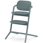 Chaise haute évolutive - Bleu - Réglable en hauteur et en profondeur