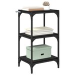 vidaXL Bibliothèque Chêne noir 40 x 33 x 70 5 cm