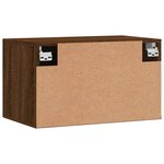 vidaXL Armoire murale Chêne marron 60x36 5x35 cm Bois d'ingénierie