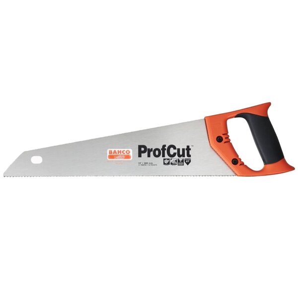 Scie avec boîte à outils bahco profcut pc-15-tbx 15"