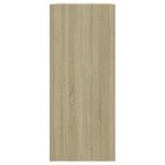 vidaXL Bibliothèque/Séparateur de pièce Chêne Sonoma 40x30x72 cm
