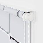 vidaXL Store roulant de douche 100x240 cm Carré