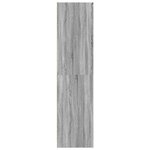 vidaXL Garde-robe gris sonoma 50x50x200 cm bois d'ingénierie
