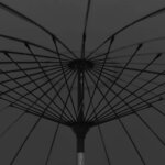 vidaXL Parasol d'extérieur avec mât en aluminium 270 cm Anthracite