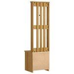 vidaXL Portemanteau SANDNES 45x40x159 5 cm bois massif pin