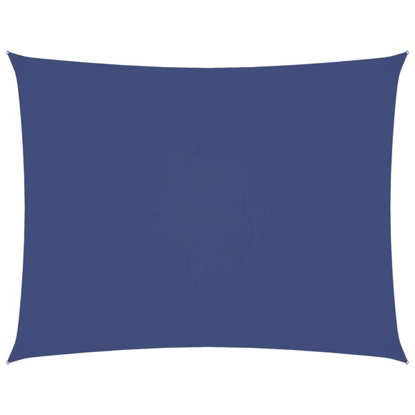 vidaXL Voile de parasol tissu oxford rectangulaire 2 5x3 5 m bleu