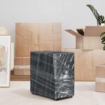 vidaXL Film étirable 2 Pièces transparent 20 μm 50 cm x 150 m