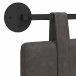 vidaXL Tête de lit suspendue PU antique
