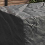 vidaXL Housse pour mobilier d'extérieur Noir 240 x 140 x 90 cm 420D